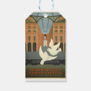 Vintage Travel Milano Orientale Geschenkanhänger