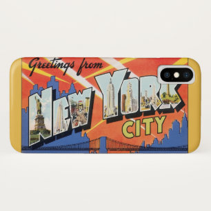 Vintage Travel NYC, Grüße aus New York City Case-Mate iPhone Hülle