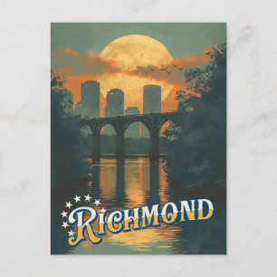 Vintage Travel Postcard - Richmond, Virginia Postkarte
