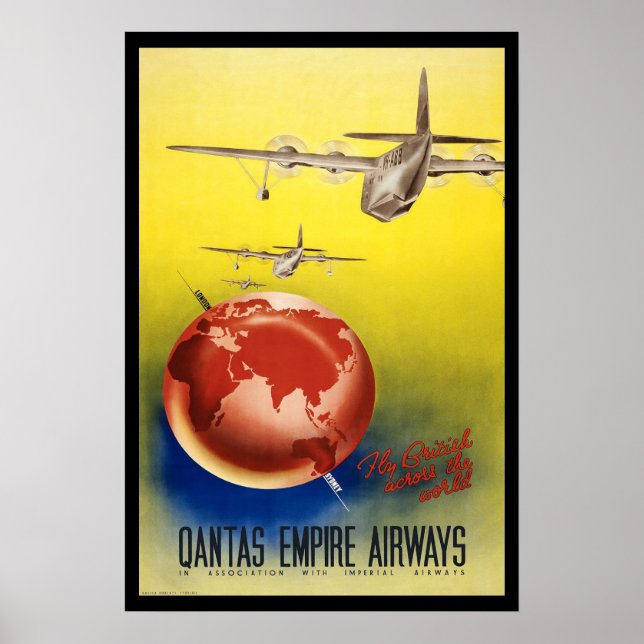 Vintage Travel Poster 13 (Vorne)