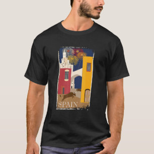 Vintage Travel Poster Ad T-Shirt