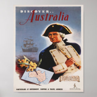 Vintage Travel Poster - Australien