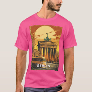 Vintage Travel Poster - Berlin Deutschland T-Shirt