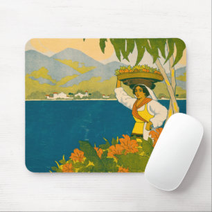 Vintage Travel Poster für Jamaika Mousepad