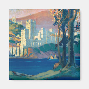 Vintage Travel Poster für New York Central Lines Magnet