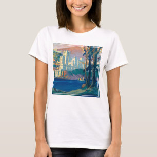 Vintage Travel Poster für New York Central Lines T-Shirt