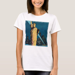 Vintage Travel Poster für New York T-Shirt