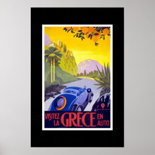 Vintage Travel Poster Griechenland 2