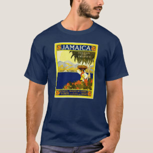 Vintage Travel Poster: Jamaika-T - Shirt
