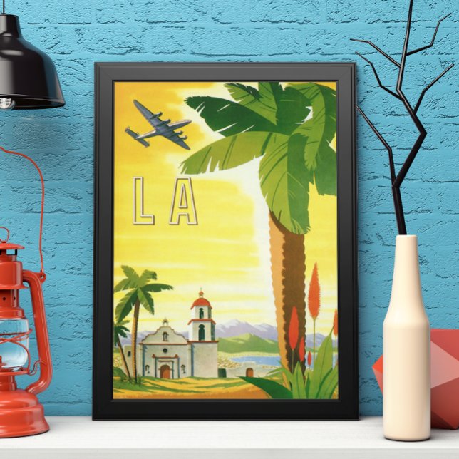 Vintage Travel Poster, Los Angeles, Kalifornien Poster (Von Creator hochgeladen)