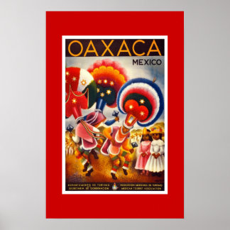 Vintage Travel Poster Mexiko 2