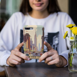 Vintage Travel Poster New York Case-Mate iPhone Hülle