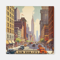 Vintage Travel Poster New York