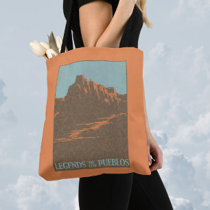 Vintage Travel Poster, Taos Pueblos, New Mexico