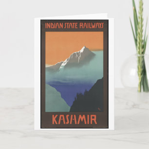 Vintage Travel Poster und Retro Prints Karte