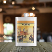 Vintage Travel Poster Venedig, Italien