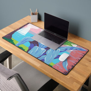 Vintage Travel Poster Werbung Puerto Rico 2 Schreibtischunterlage