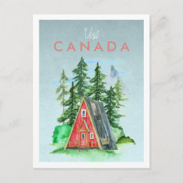 Vintage Travel Postkarte | Kanada