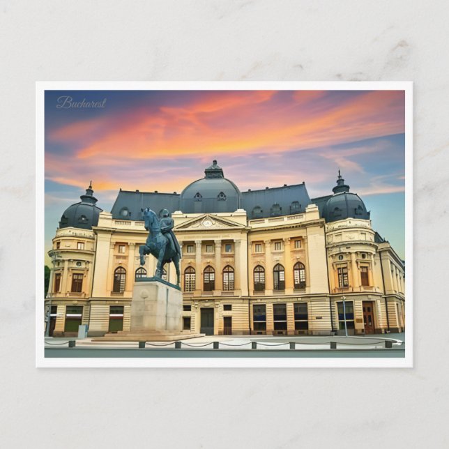 Vintage Travel Romania Consta bucharest Postkarte (Vorderseite)