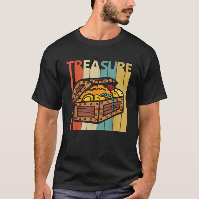 Vintage Treasure Chest  T-Shirt (Vorderseite)