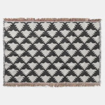 Vintage-Tribal-Geometrischer Vogel | Schwarz & Elf