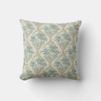 Vintage-Tropen-Toile-Küsten-Eleganz-Design Kissen