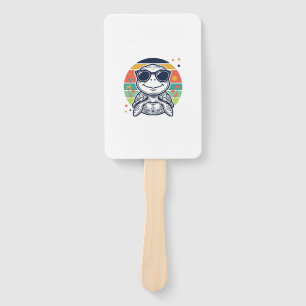 Vintage-Tropische-Sch Schildkröte-Sonnenbrille-Str Fächer