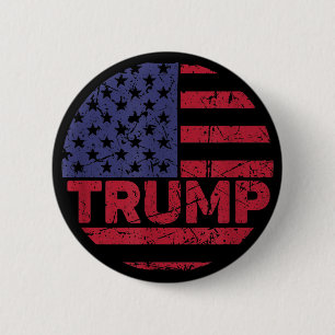 Vintage Trump gewann 45 47 Trump amerikanische USA Button