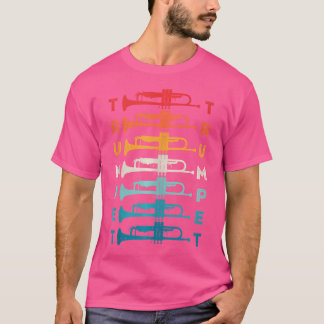 Vintage Trumpets Geschenk für Konzertband Cool Ret T-Shirt