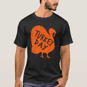 Vintage Truthahn-Tag Damen Herren Thanksgiving-Pyj T-Shirt