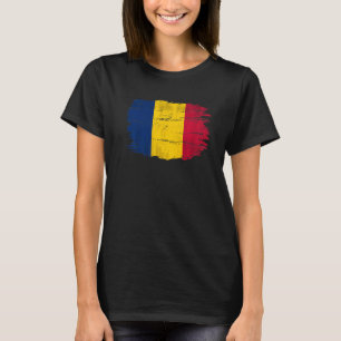 Vintage Tschad-Flagge für Tschad T-Shirt
