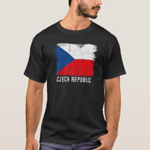 Vintage tschechische Flaggentschechen sind stolz a T-Shirt