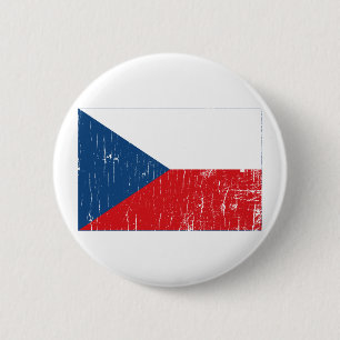 Vintage Tschechische Republik Button