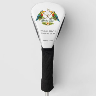 Vintage-Tukan-Birdie-Club-personalisiertes Golf Headcover
