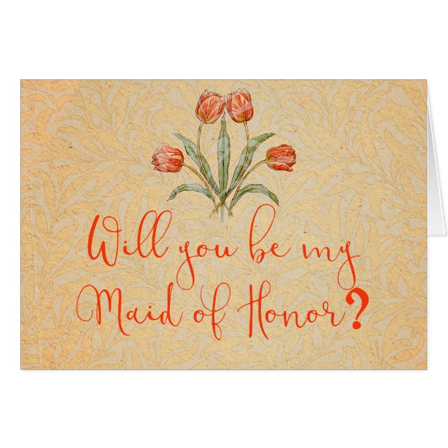 Vintage Tulip Morris Malersammlung (Vorderseite (Horizontal))