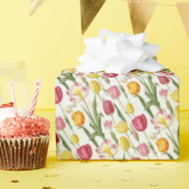 Vintage Tulissen Geschenkpapier