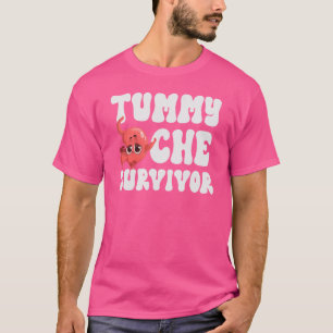 Vintage-TUMMY-ACHE-ÜBERLEBENDER Magenverstimmung R T-Shirt