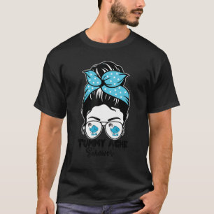 Vintage Tumorache Überlebende Frauen Mein Magensch T-Shirt