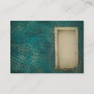 Vintage Tür-Hintergrund-Geschäfts-Karten Visitenkarte