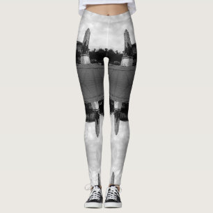 Vintage Türkei Istanbul Barbarossa Statue Leggings
