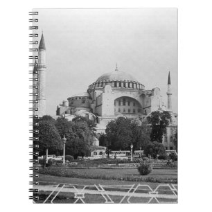 Vintage Türkei Istanbul Basilika der Heiligen Soph Notizblock