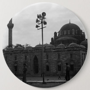 Vintage Türkei Istanbul Beyazit Camii Moschee Button