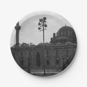 Vintage Türkei Istanbul Beyazit camii Moschee Canv Pappteller