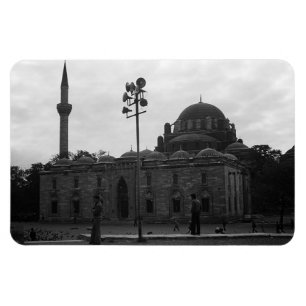 Vintage Türkei Istanbul Beyazit Camii Moschee Magnet