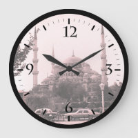 Vintage Türkei Istanbul Die blaue Moschee Große Cl