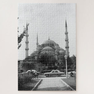 Vintage Türkei Istanbul Die Blaue Moschee Puzzle