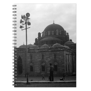 Vintage Türkei Istanbul Die Yeni Camii Moschee 197 Notizblock