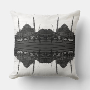 Vintage Türkei Istanbul Die Yeni Camii Moschee Ban Kissen