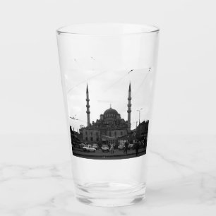 Vintage Türkei Istanbul Die Yeni-Camii-Moschee Glas