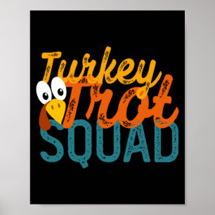 Vintage Turkey Trot Squad-Auftritt Poster
